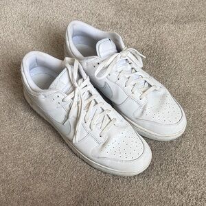 Jordan’s platinum dunks
